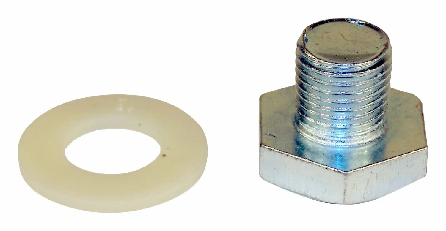 Vintage - Metal Unpainted Engine Oil Drain Plug - J3206696
